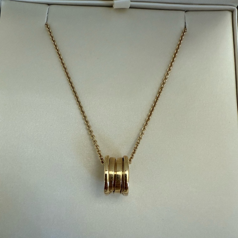 Bulgari Gold Zero Turn Necklace